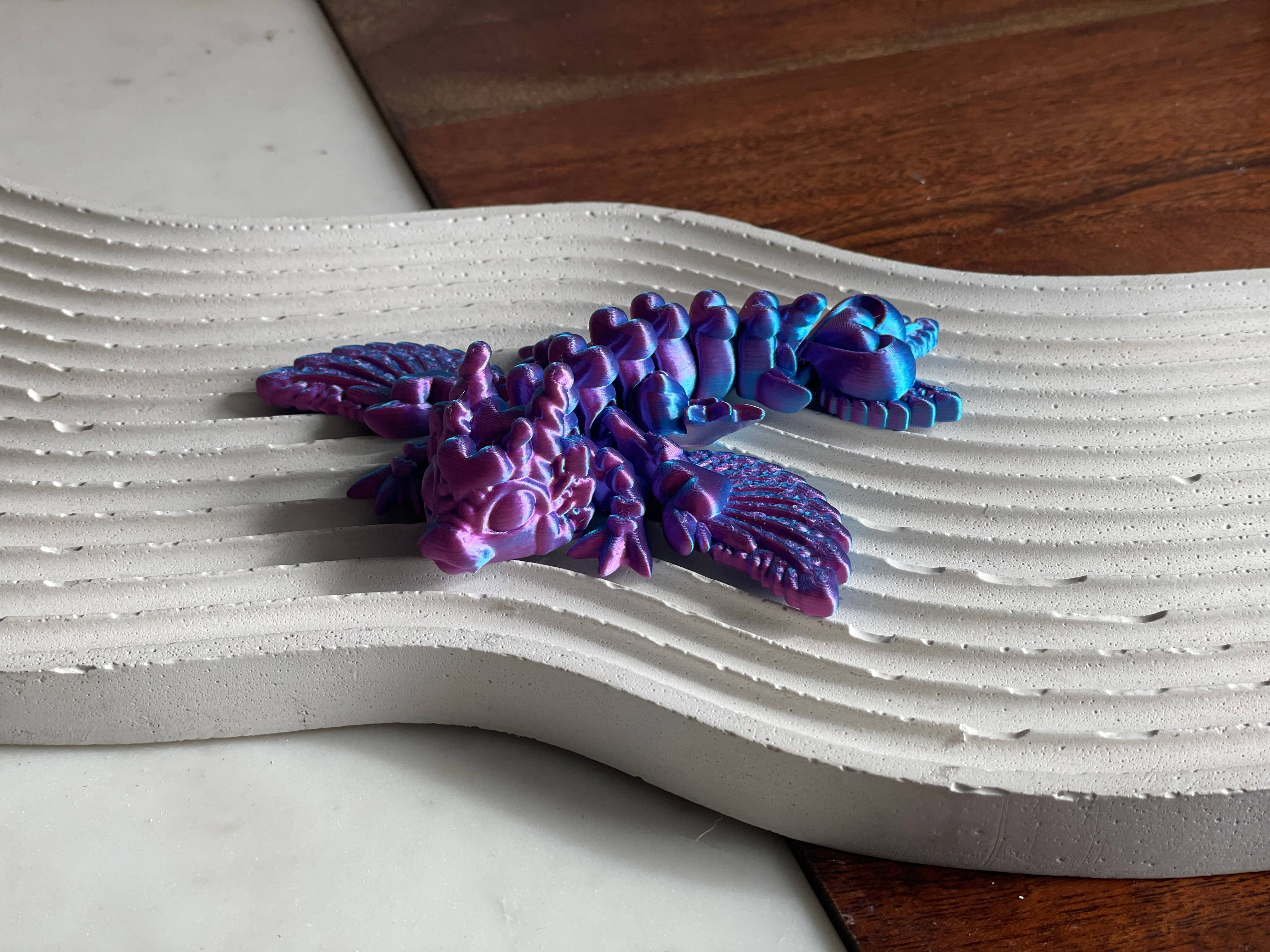 Cloud Nine 3d Studio - Wholesale Fidget Toy - Kids - Mini Heart Dragon, Love Dragon Tadpole, Pocket Pet, Fidget2