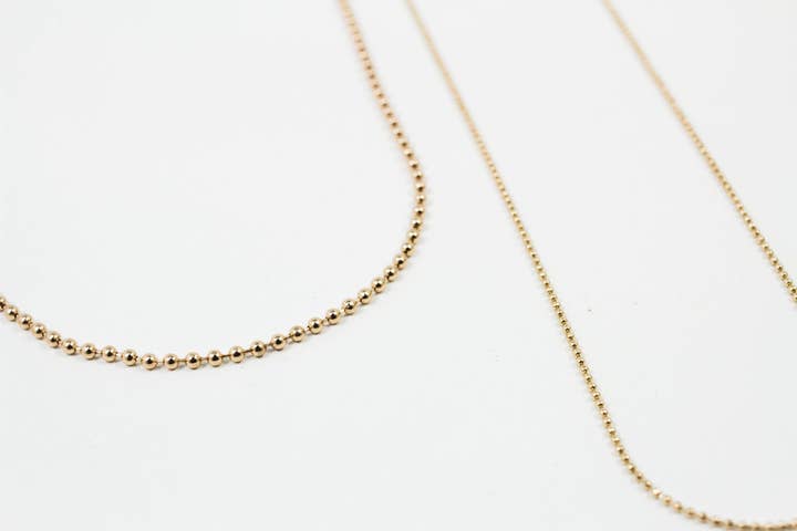 Accessoires by KHB - Wholesale Link & Chain Necklace - Short chains1