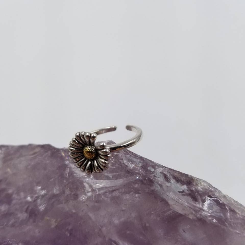 magnolia jewelry – wholesale Cocktail/Statement Ring – Vintage Daisy justerbar ring2