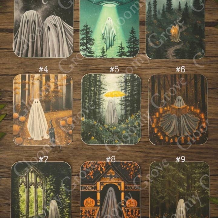 Gloomy Grove - Wholesale Sticker - Ghost Stickers