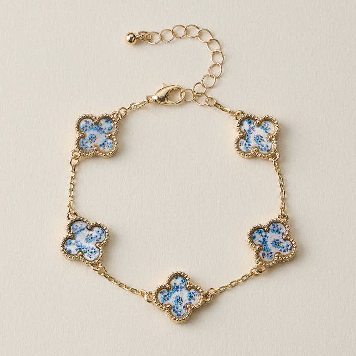 Lilla Haven - Vente Bracelets à breloques/pendentifs - Bracelet Charm Coquillage Coloré avec Détails Dorés13