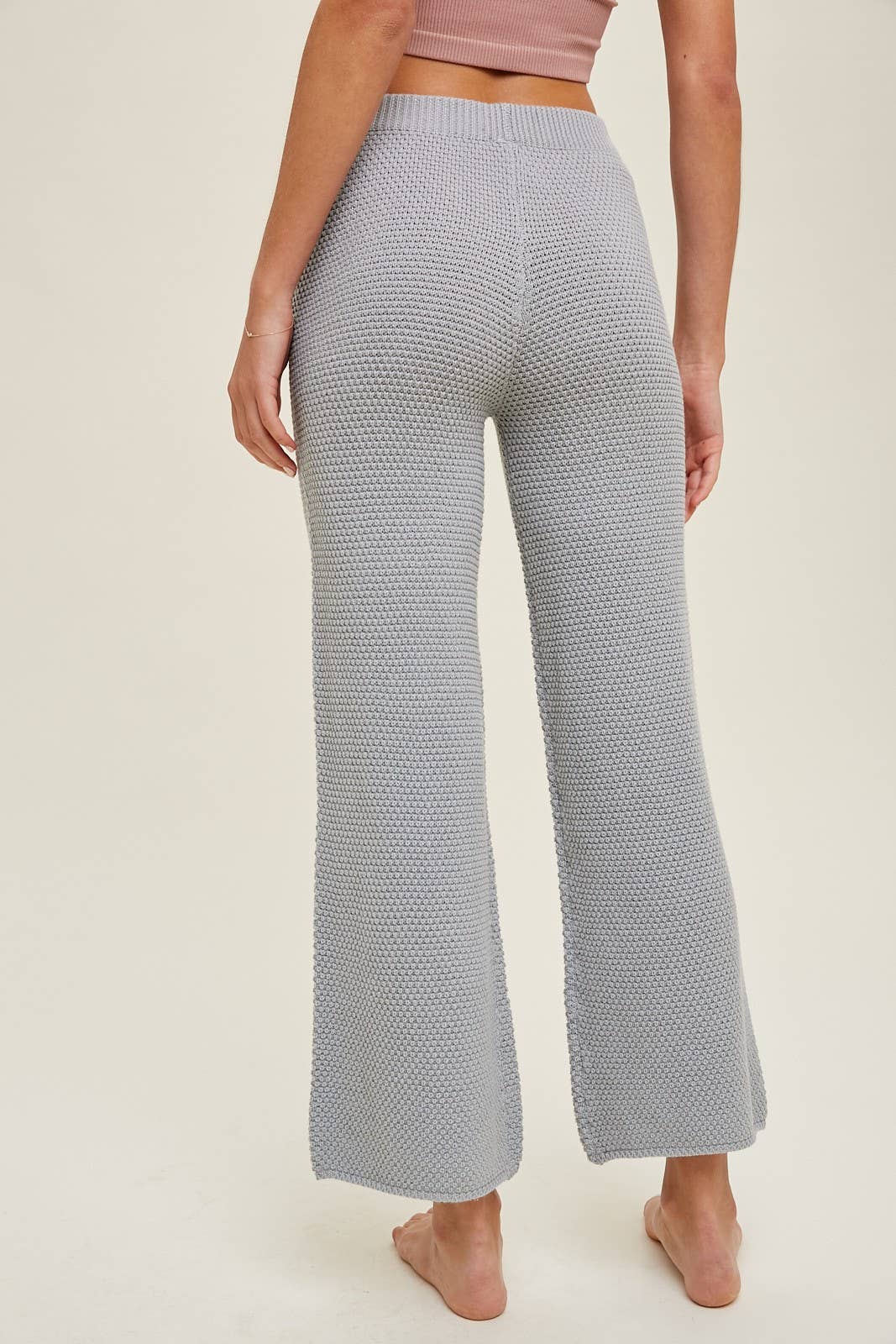 Wishlist Apparel - Wholesale Pants - Women's - TEXTURED SWEATER PANTS / WL22-7514B2