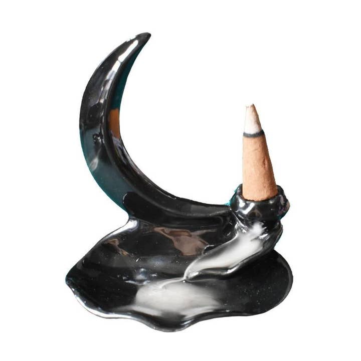 Queimador de Incenso de Retorno Fumo de Lua Crescente por atacado de Shared Earth