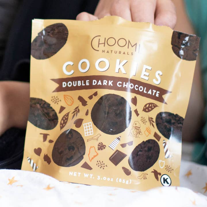 Biscoitos Duplos Chocolate por atacado de Choomi Naturals