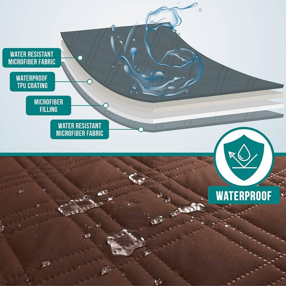 PetAmi - Vente Couverture – chat et chien - Housse de canapé imperméable pour animaux de compagnie15