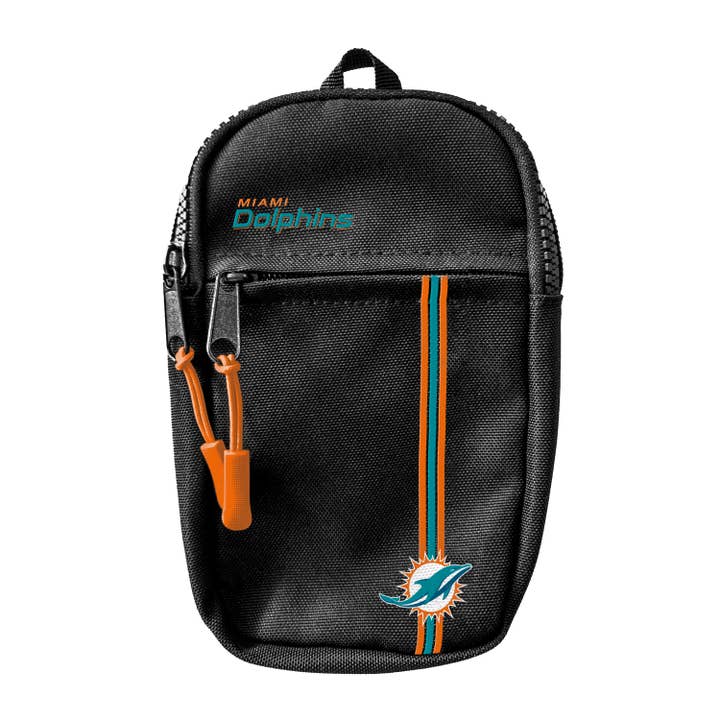 NFL Miami Dolphins Crossbody Tech Bag for wholesale by Prime Brands Group