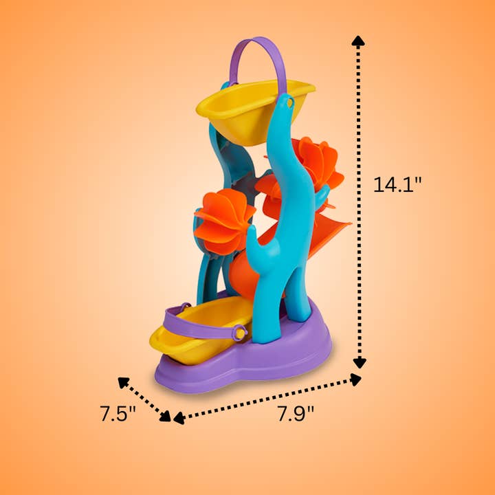 American Plastic Toys - Wholesale Beach/pool toy – Child & baby - Sand and Water Spinner Tower Beach Plastic Toy for Kids2