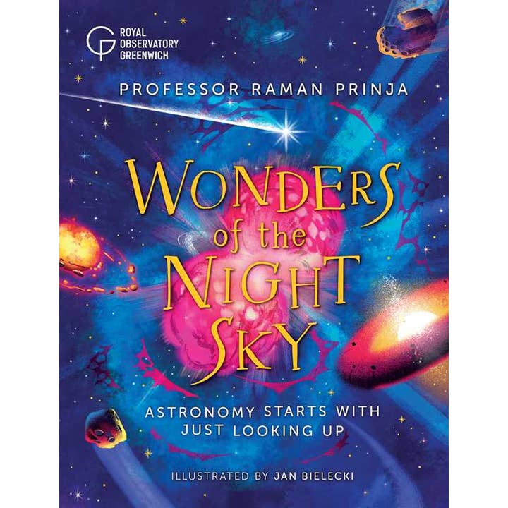 Wonders of the Night Sky by Raman Prinja for wholesale by Simon & Schuster