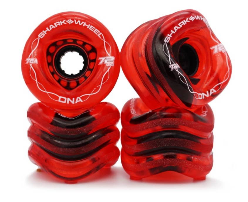 Shark Wheel - Wholesale Sporting Accessories - Shark Wheel 72mm Longboard Wheels (DNA Formula)12