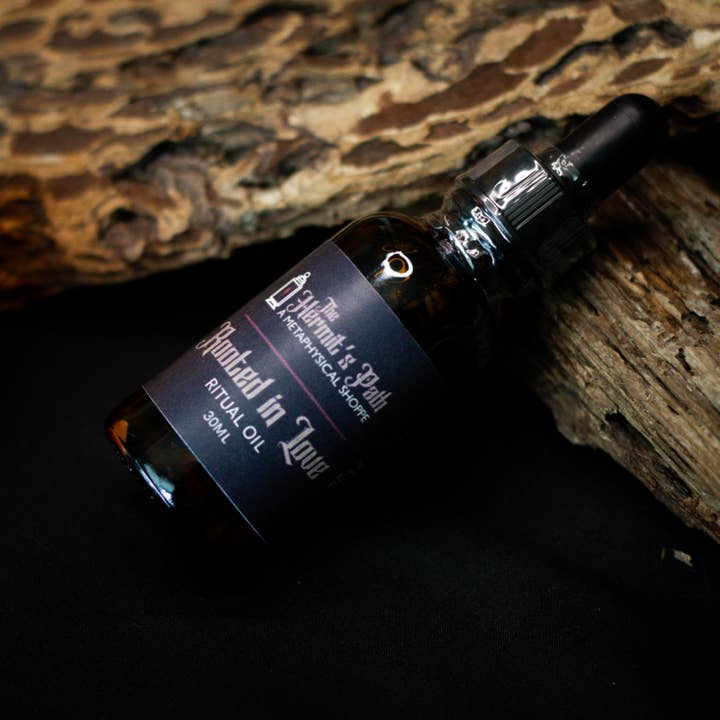 Rooted in Love Ritual Oil for wholesale by The Hermit's Path