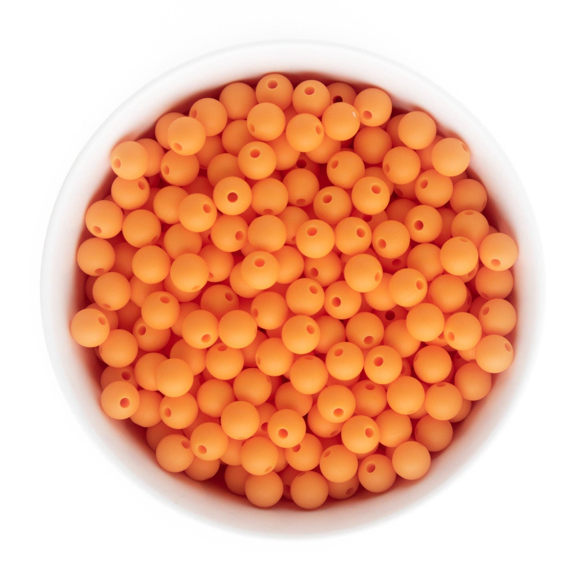 Cara & Co Silicone Craft Supply – Missangas por atacado – Contas redondas de silicone de 9 mm28