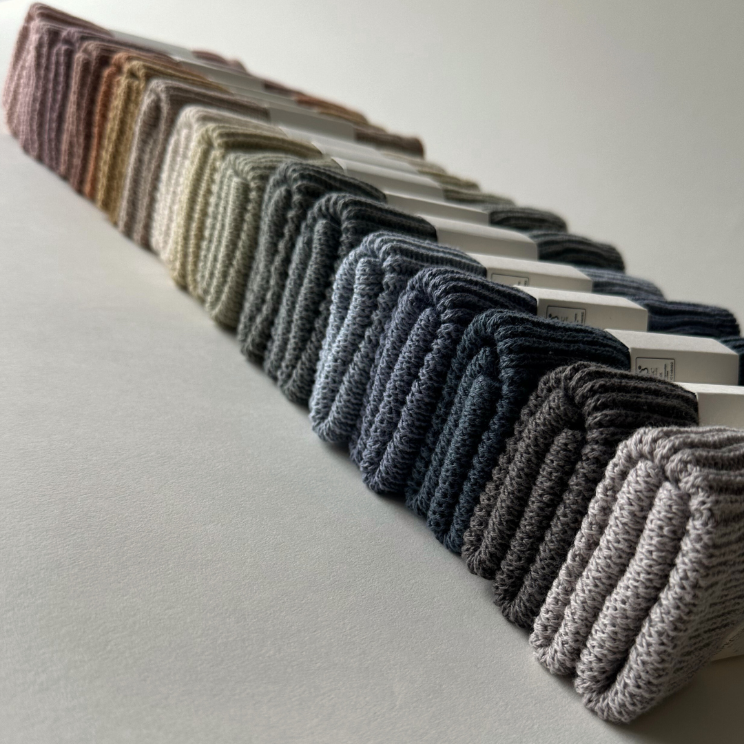 Aspegren Denmark - Wholesale Dishcloth - Dishcloth - Organic Cotton - Knitted - Ripple - Flint Gray2