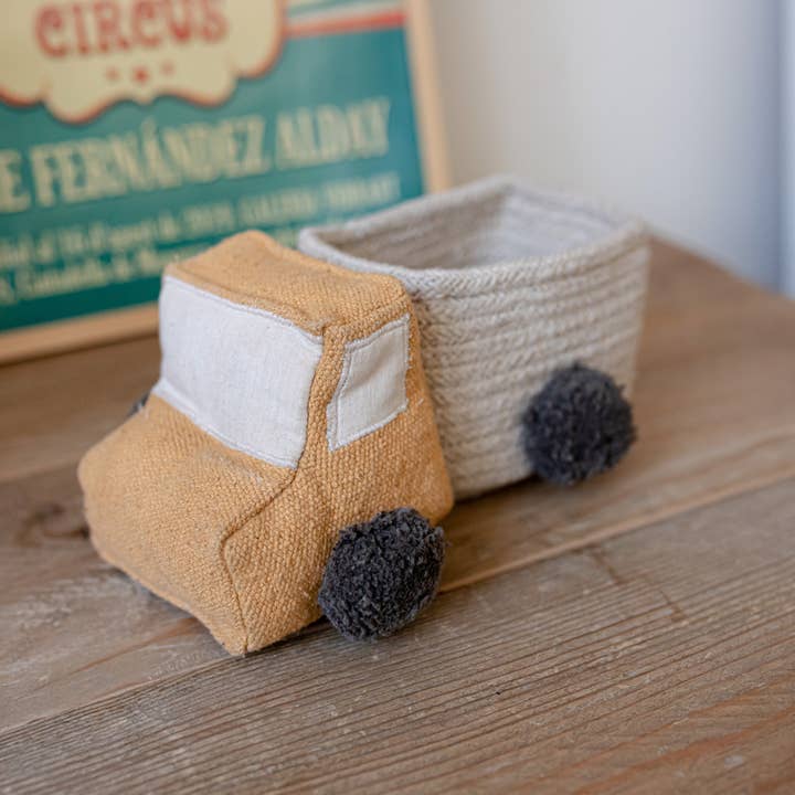 Lorena Canals - Wholesale Basket - Kids & Baby - Set of mini baskets Truck4