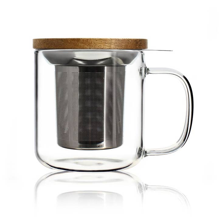 Ogo living - Vendita all'ingrosso Tazza da tè/caffè - Teiera Gustave in vetro borosilicato 300ml