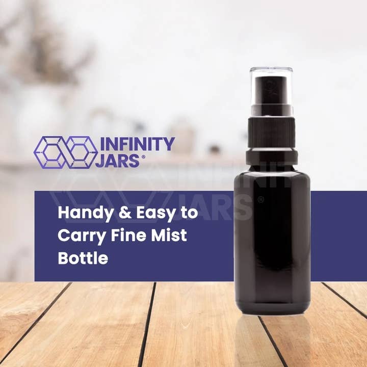 Infinity Jars - Wholesale Spray bottle - 30 ml Glass Fine Mist Spray Bottle3