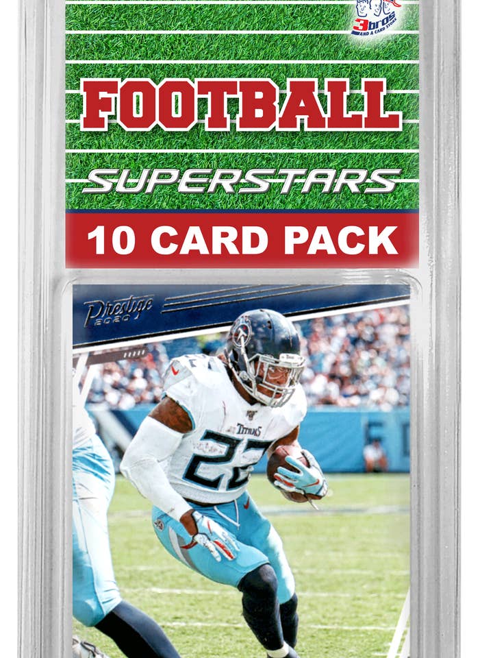 10-kort Tennessee Titans Superstars Kit for engroshandel hos 3bros And A Card Store