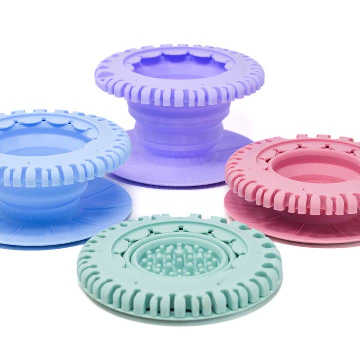 Paint Puck - Vendita all'ingrosso Portapennelli - CollapsiBowl™ - Paletta Portatile, Pulitore per Pennelli e Organizzatore
