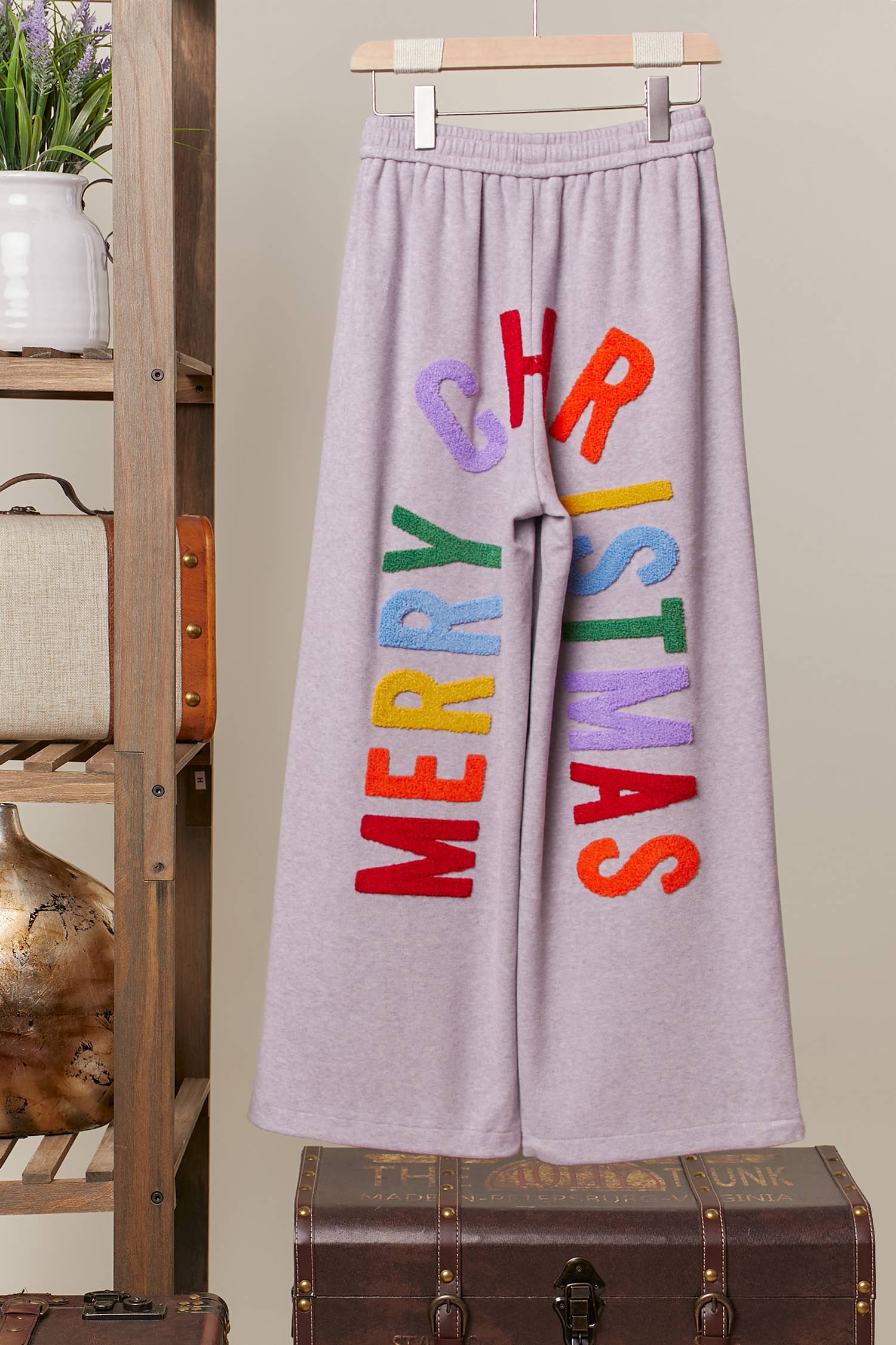 Mello. - Wholesale Pants - Women's - Christmas Pants with Lettering10