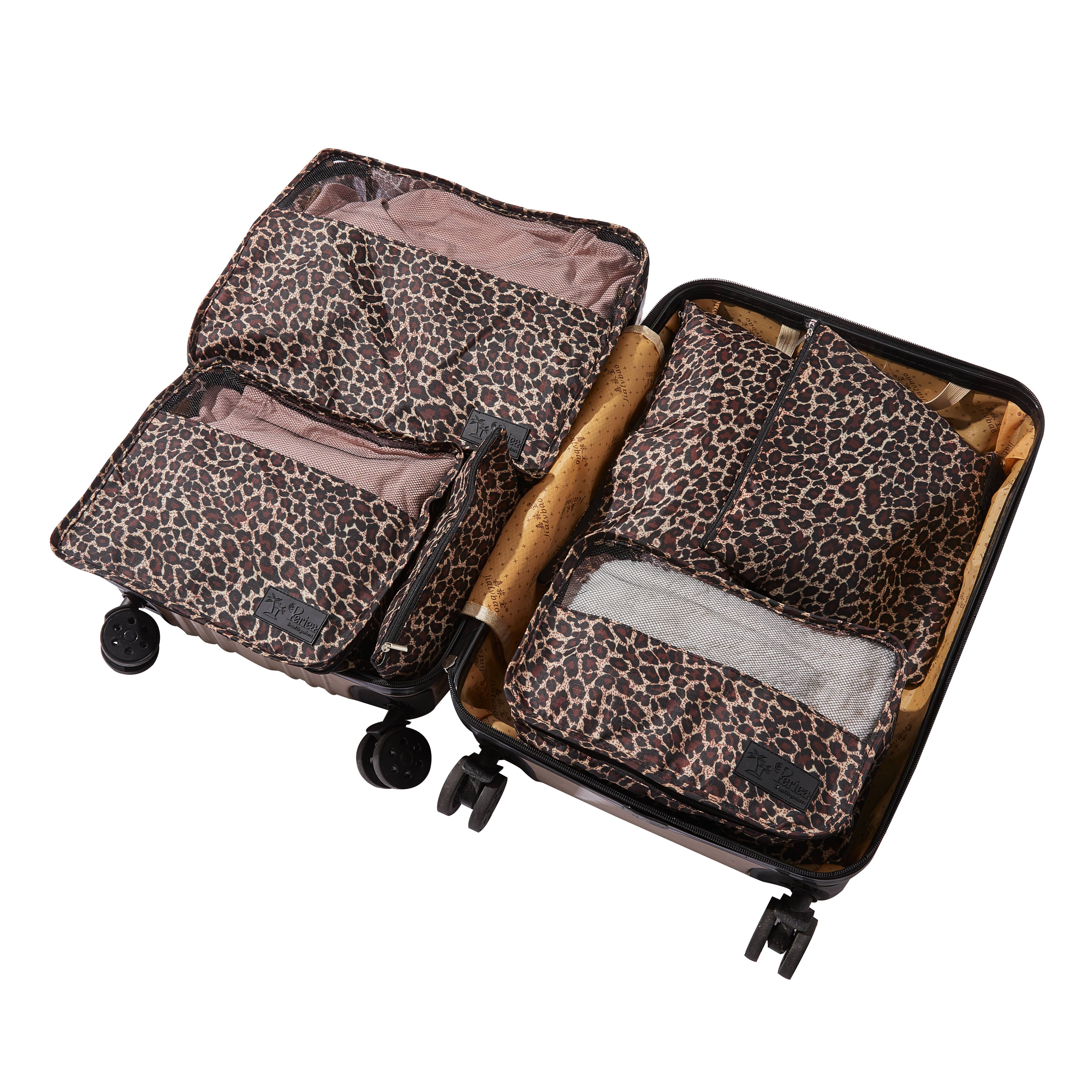 Periea - Wholesale Packing Cube - Periea 'Lucy' Travel Organiser - 6 in 1 Packing Cubes10