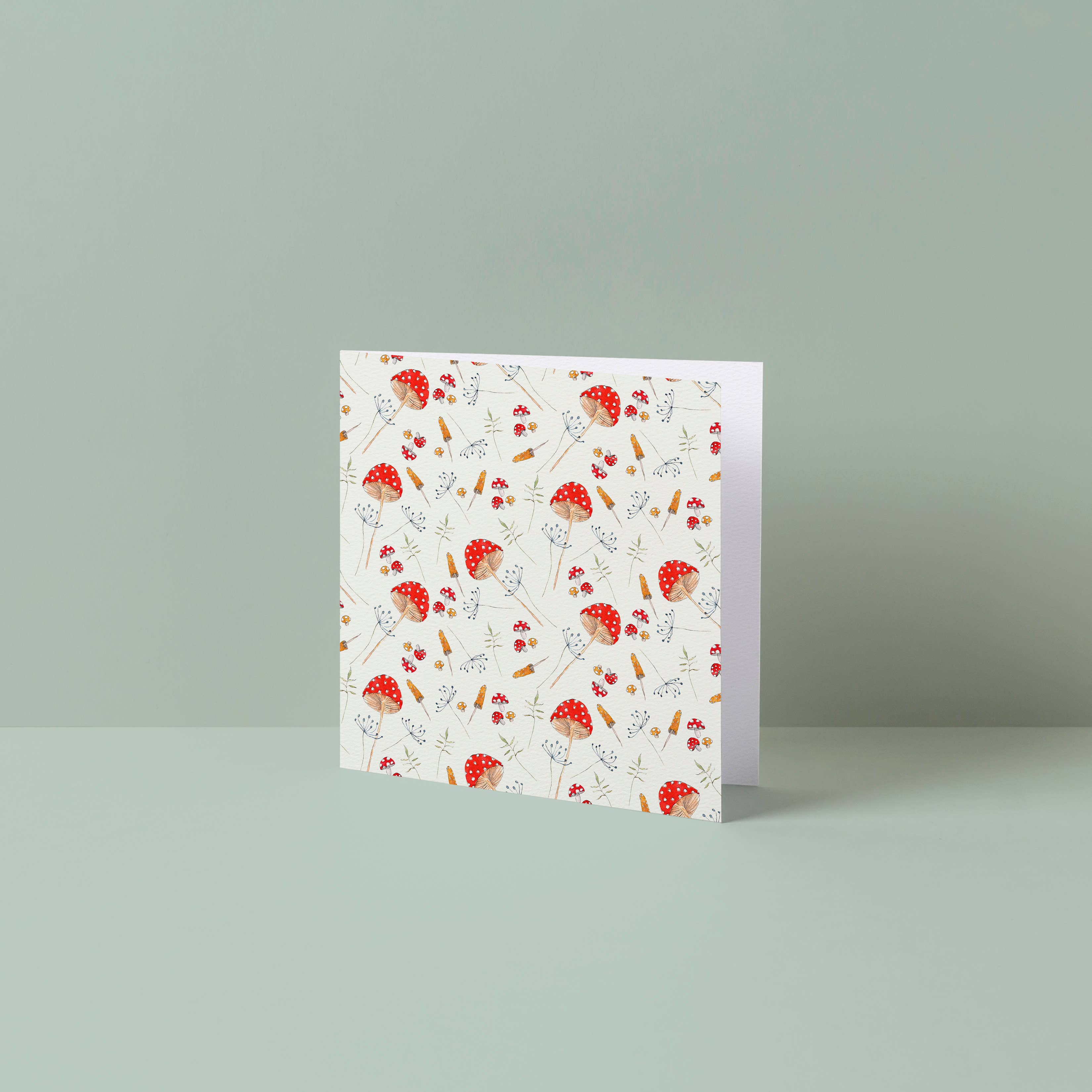 The Gnat - Vente Carte de vœux classique - Petite neenee aux champignons sauvages0