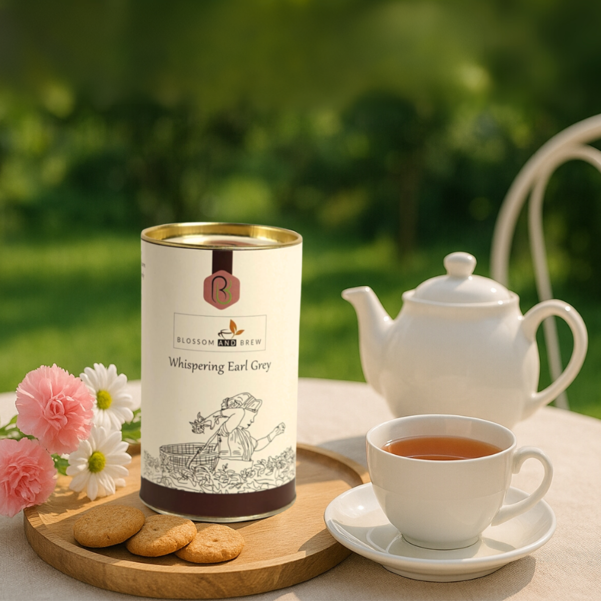 Blossom & Brew - Wholesale Loose Tea - Earl Grey Black Tea- Whispering Citrus & Vanilla Smooth5