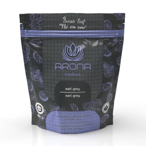 Arona Rooibos Earl Grey Infusion (Los Blad) 80 g voor wholesale door Arona Inc