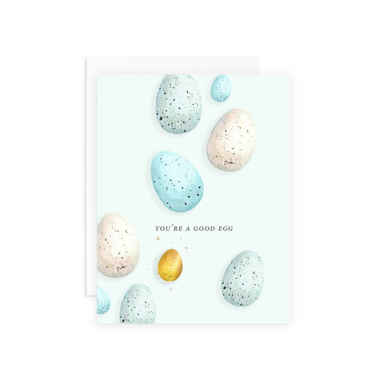 Biglietto di auguri You're A Good Egg per la vendita all'ingrosso da parte di Cami Monet