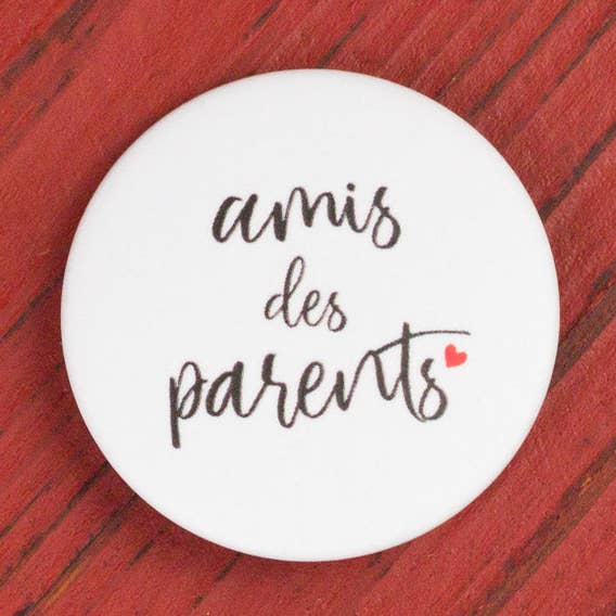 Friends of the parents wedding badge for wholesale by Te Whaka