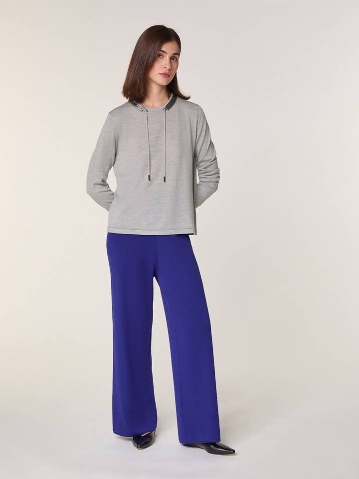 Rodier - Wholesale Knit Sweater - Women's - Merino wool crew neck sweater12