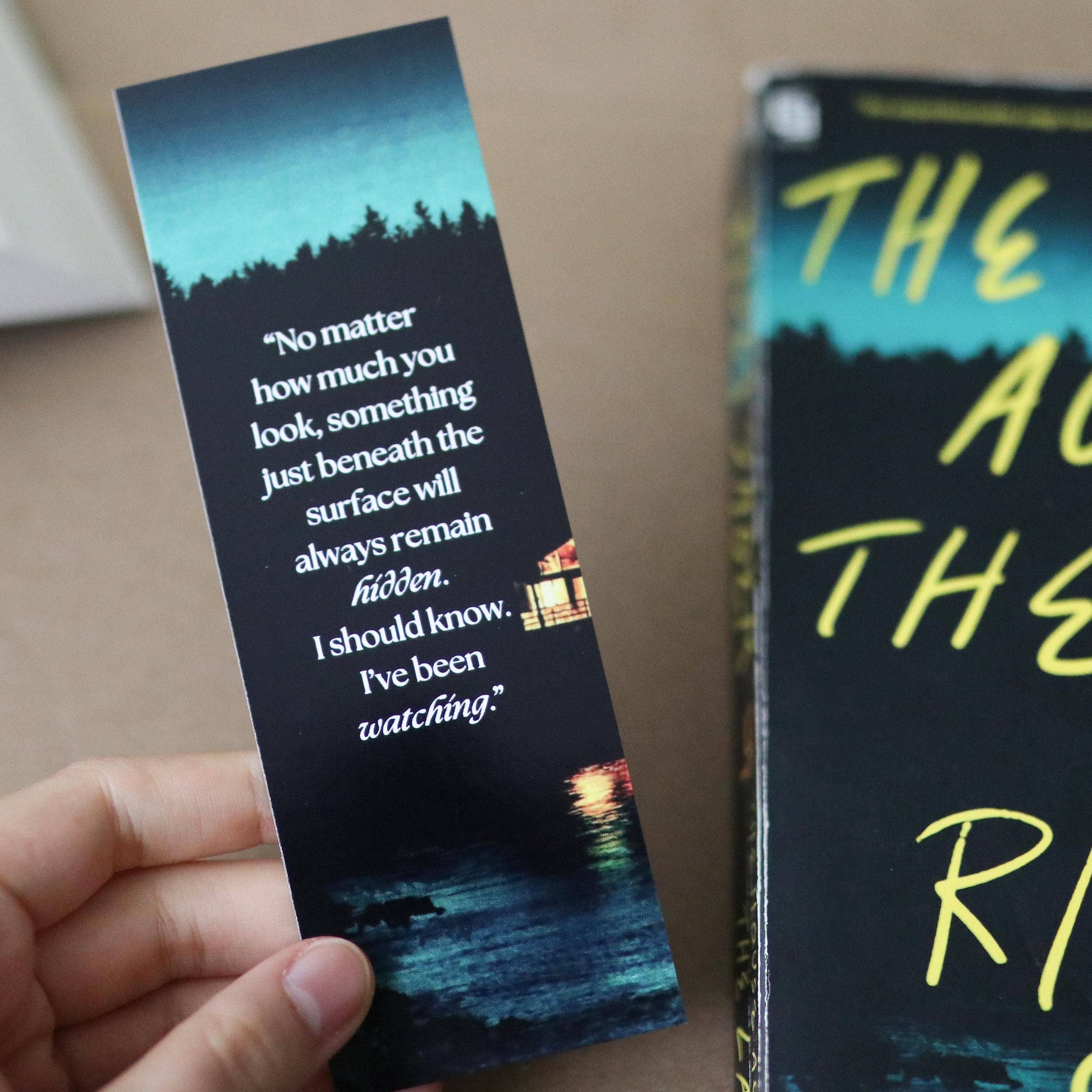 The Sticker Shop – wholesale Bokmärke – Riley Sager-inspirerade bokmärken (set om 5)5