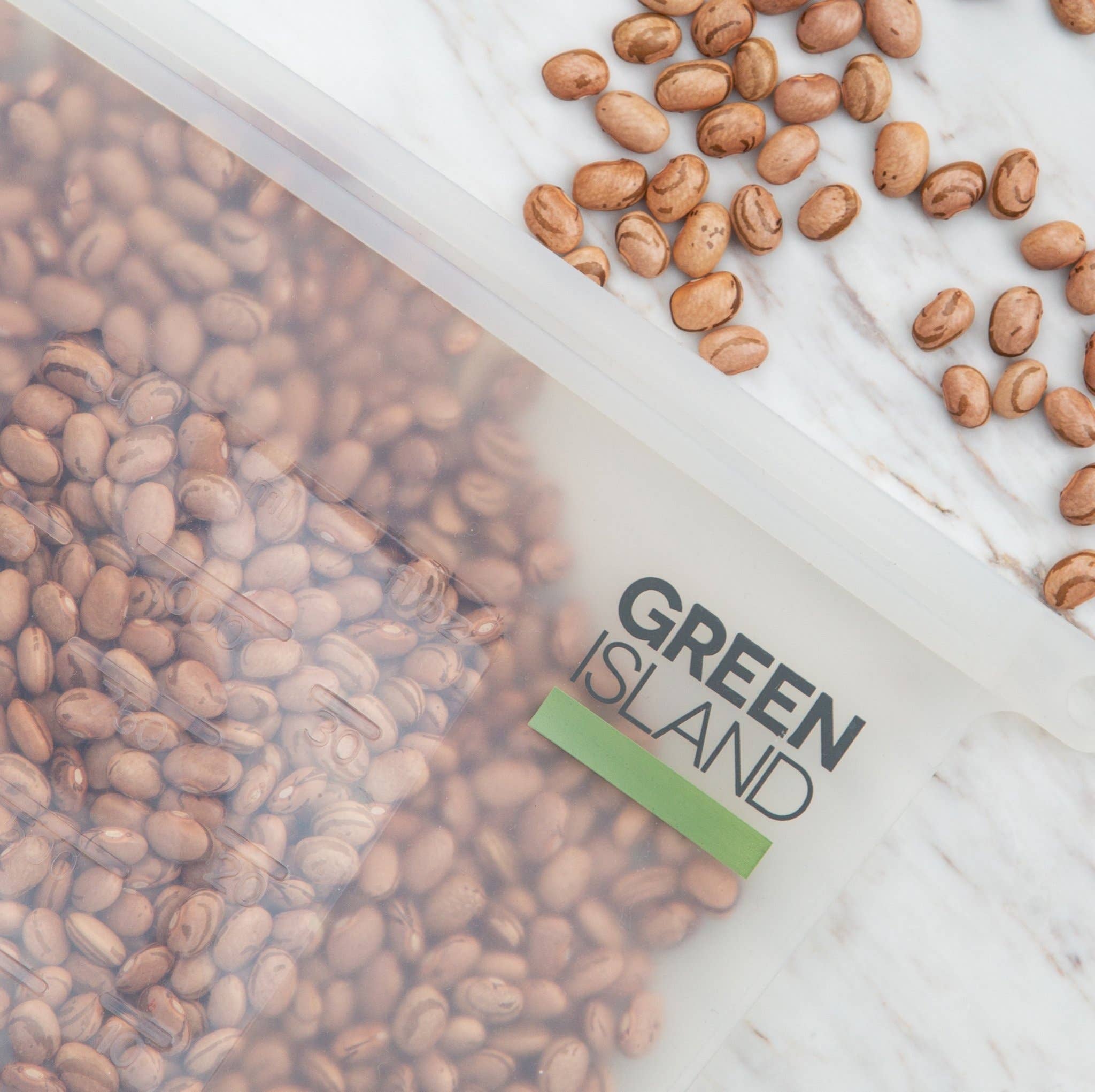 Green Island – wholesale Food storage wrap/bag – Silicone Ziplock Pouch - 1000ml5