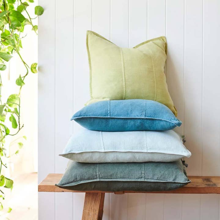 Luca® Linen Cushion Cover - Khaki for wholesale on Faire7