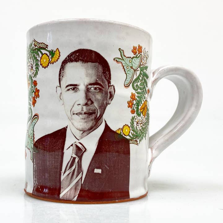 Barack Obama mug for wholesale by Rothshank Artworks