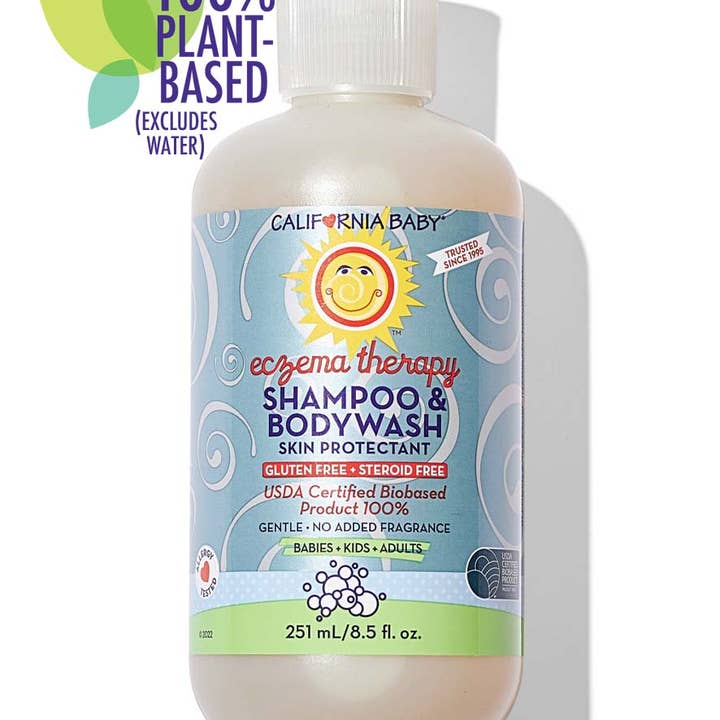 California Baby - Wholesale 2-in-1 shampoo & body wash – Baby - Therapeutic Relief™ Eczema Shampoo & Bodywash