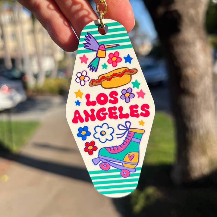 Los Angeles Keychain for wholesale by LOLALA