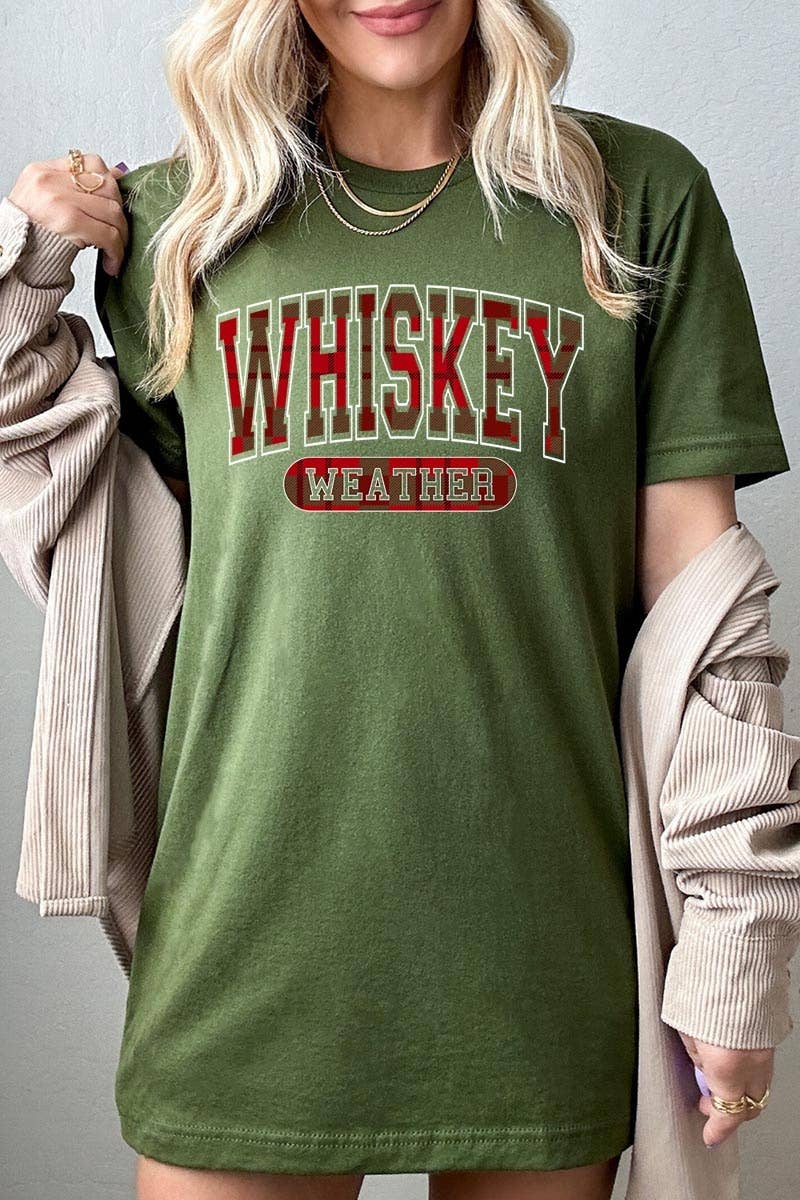 COLORBEAR - Wholesale T-Shirt (Graphic) - Women's - Whiskey Weather Graphic Tee23