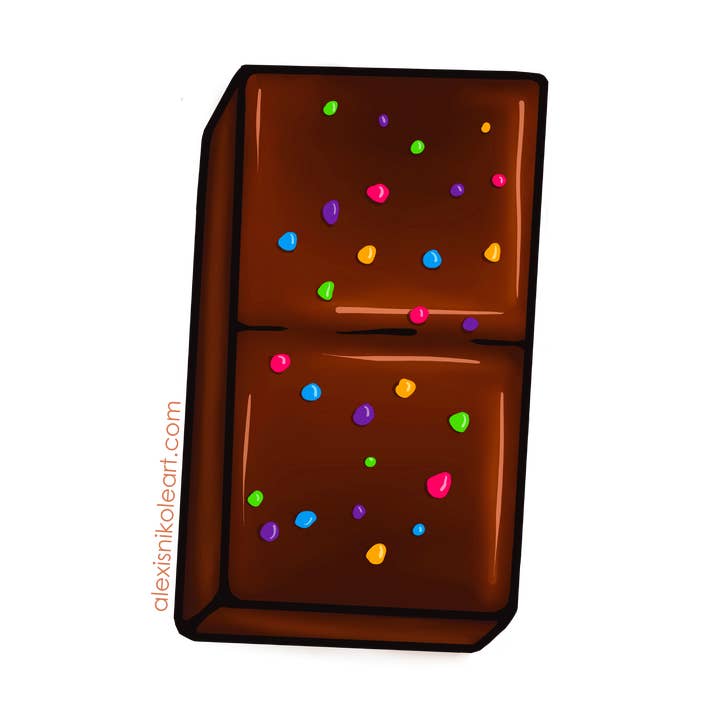 Sticker Cosmic Brownie voor wholesale door Alexis Nikole
