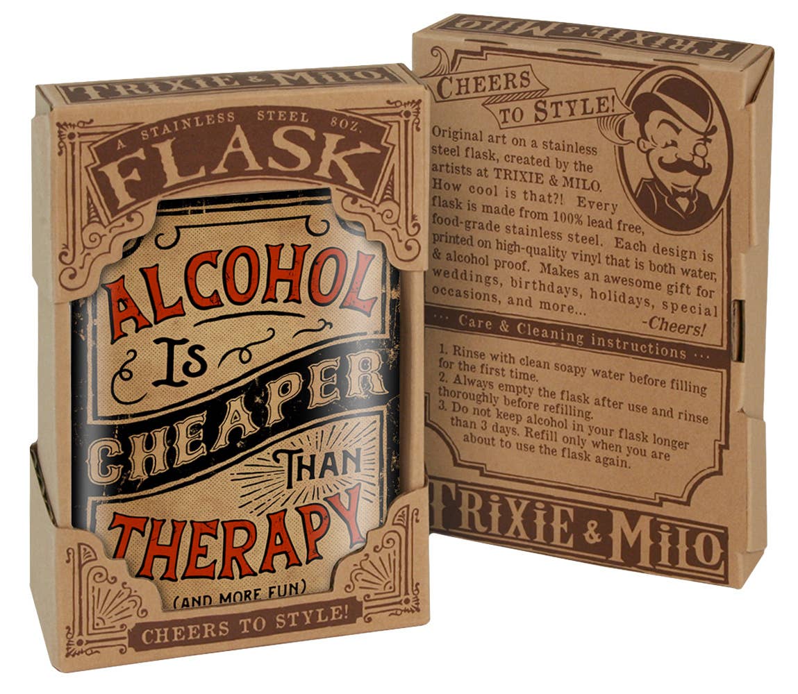 Lucky Jack - Wholesale Flask - Flask - Cheaper Than Therapy1