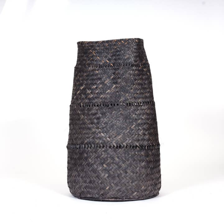 AS'ART a sense of crafts - Wholesale Basket - Pauline Basket, Black, South Africa