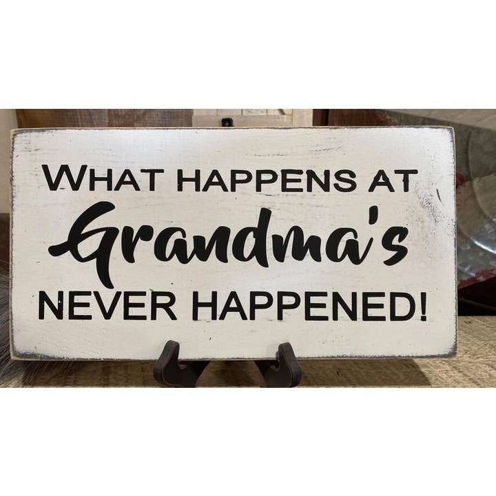 What Happens At Grandma’s House for wholesale by Dudley's Cottage & Gifts