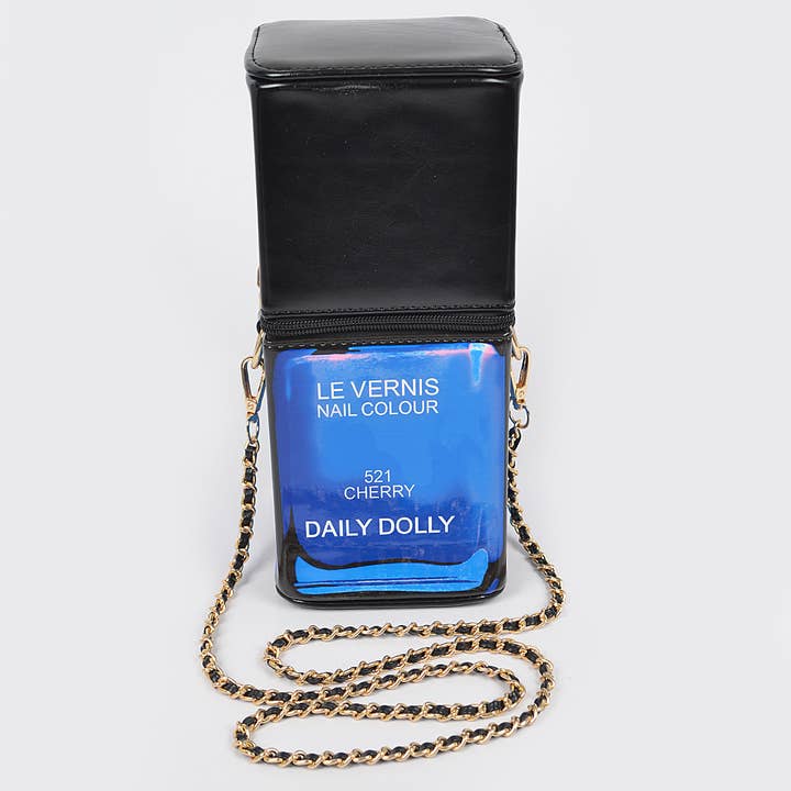 3AM BY H&D ACCESSORIES - Wholesale Crossbodytas - Dames - Kunstleer nagellak Fun Bag