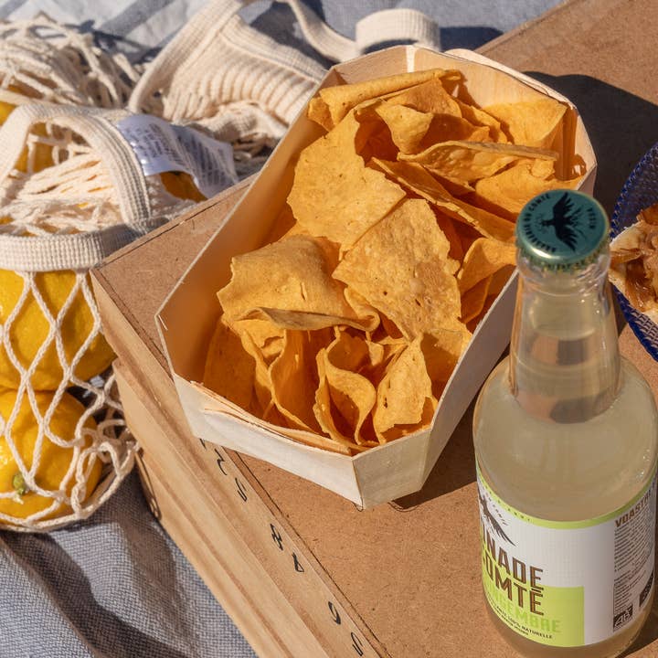 Socca Chips® - Vente Chips - Chips farine de pois chiches - Nature (PACKAGING FR)