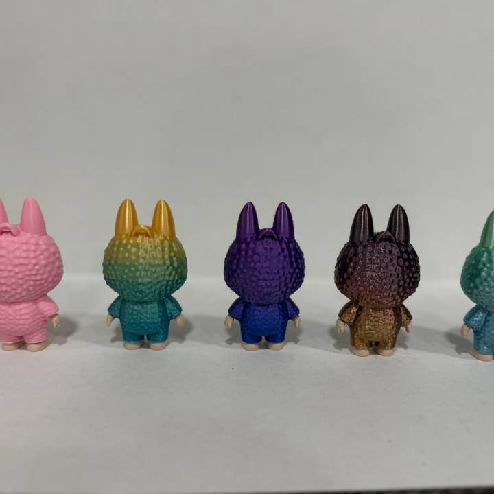 Upstate Design Decor - Wholesale Fidget Toy - Kids - Labubu Clicker Keychain – Full Body or Head Only 3D Printed24