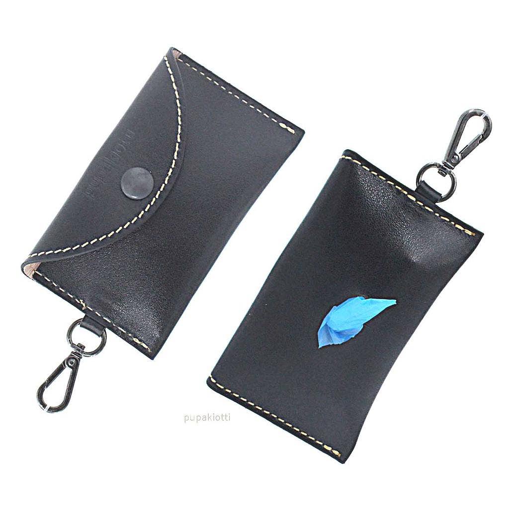 Pupakiotti Pets, Brand in Italy Srl. – wholesale Godisväska  - Hund – Premium äkta läderpåshållare med ficka för hundar9