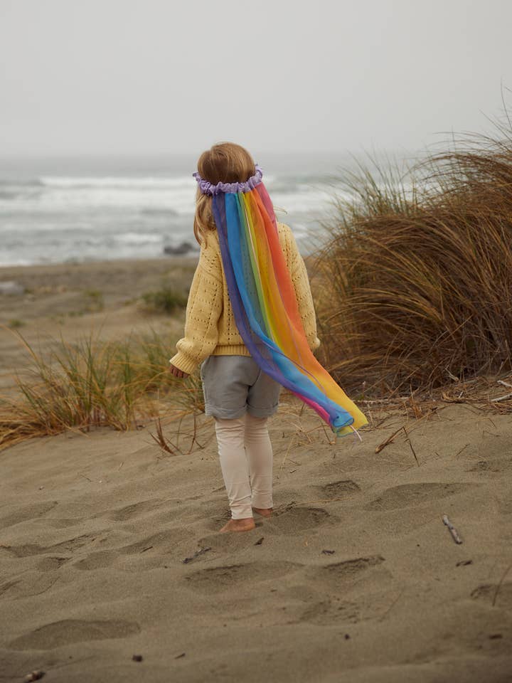 Sarah’s Silks - Wholesale Costume - Kids - Silk Georgette Rainbow Veil