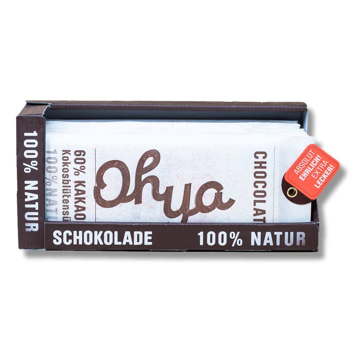 Chocqlate – Großhandel Schokoriegel – OHYA Bio Schokolade