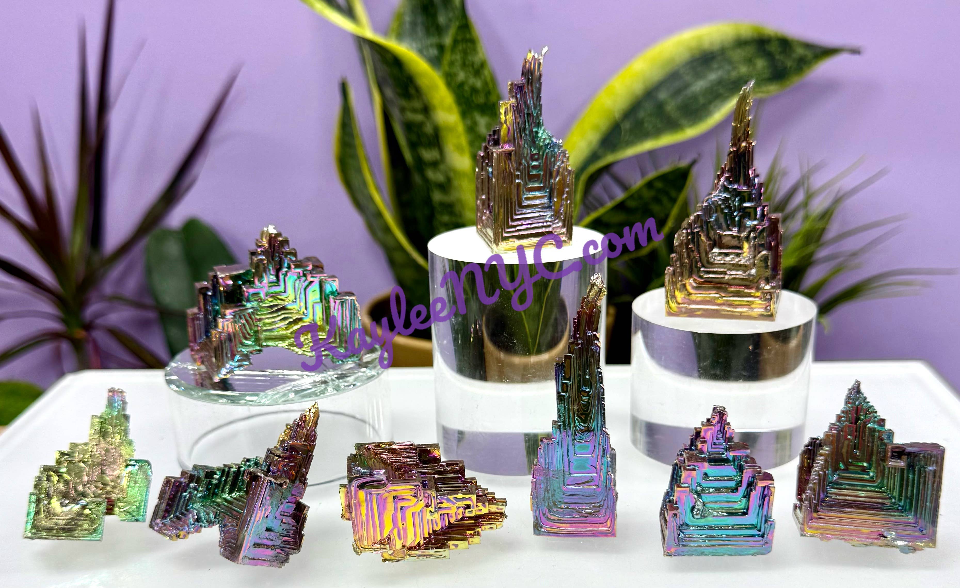 KayleeNYC - Wholesale Spiritual Stone/Crystal - Wholesale Lot 1 lb Bismuth Specimens Healing Energy Raw2