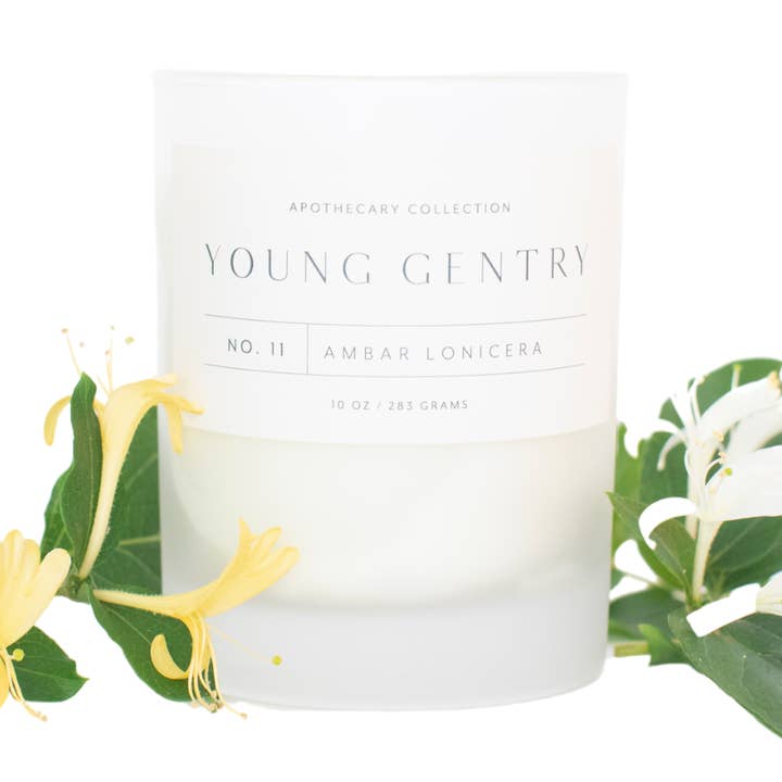 Apothecary Candle | No 11 | Ambar lonicera for wholesale by Young Gentry