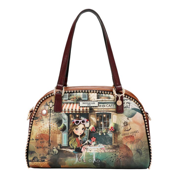 AMIGO VISUAL CÚPULA SACO por atacado de Nicole Lee USA