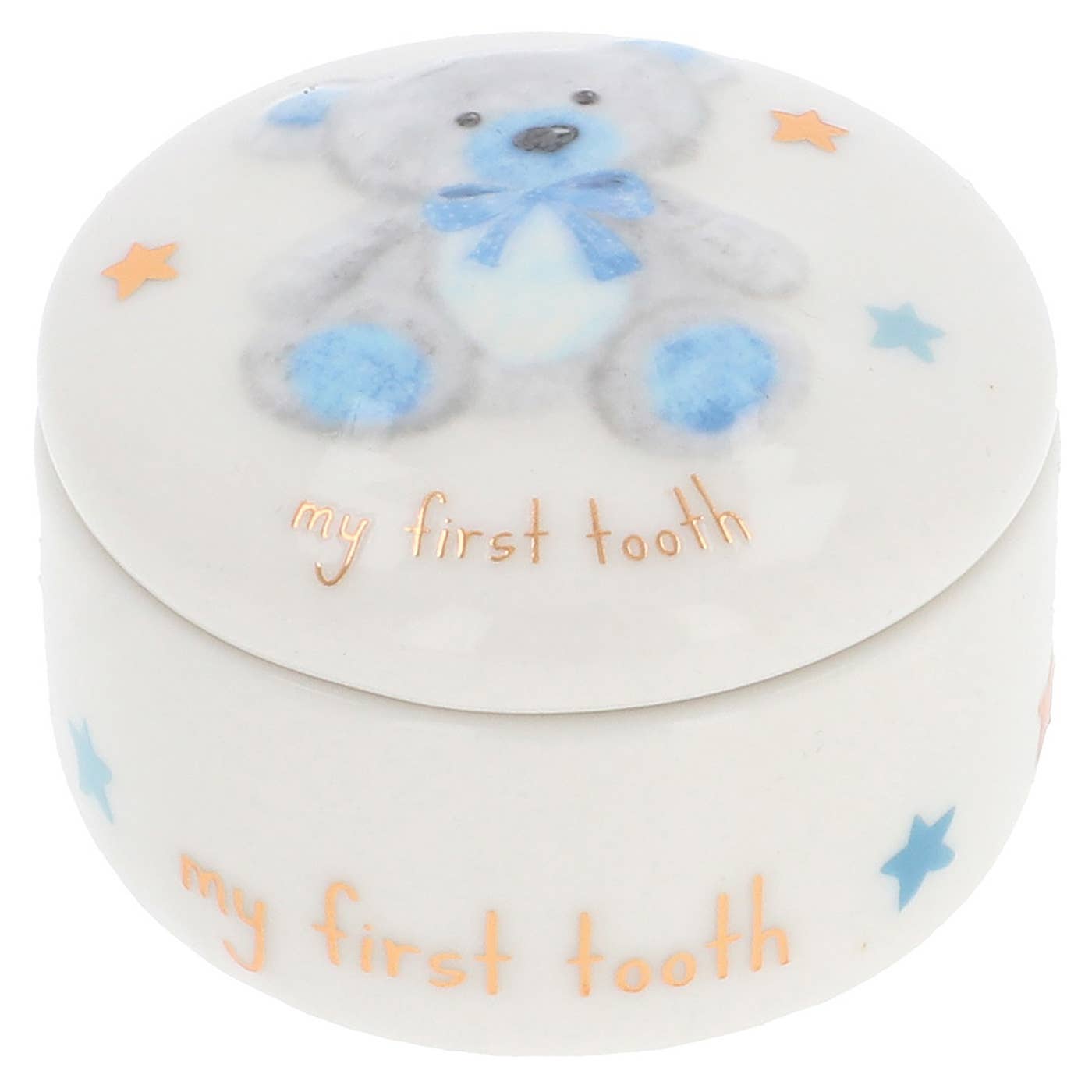 Joe Davies - Wholesale Milestone Art/Keepsake - Kids & Baby - Little Bear Tooth & Curl Box Boy1